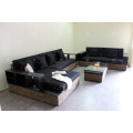 Luxurious Water Hyacinth Sofa Set For Indoor Use Living Room Natural Wicker Furniture